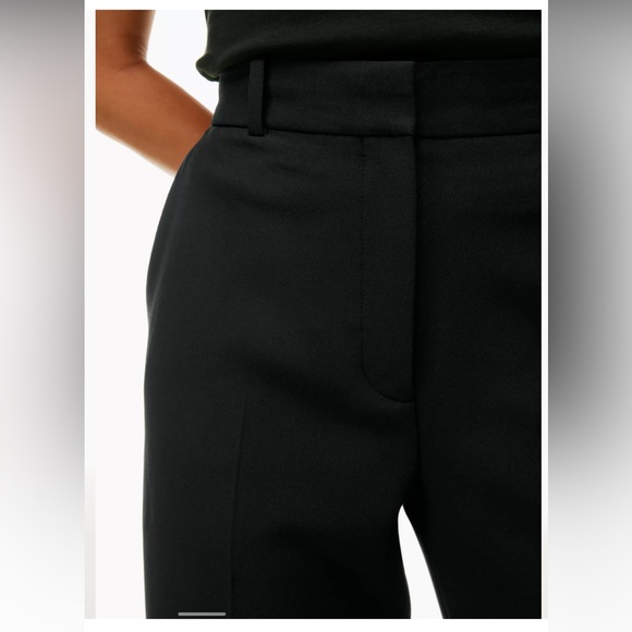 Aritzia Babaton AGENCY CROPPED PANT (Size 6, Black) - Picture 2 of 6